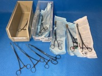 LOT OF ASSORTED FORCEPS