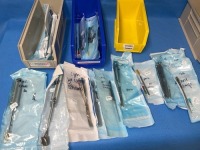 LOT OF ASSORTED ELEVATOR AND CHISELS
