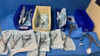 LOT OF RONGUERS AND VICE GRIPS