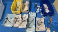 LOT OF BONE CUTTERS AND PLIERS