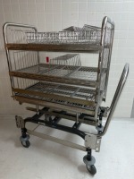 STERIS AMSCO ATLAS STERIILIZATION TRANSFER AND LOADING CART