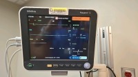 MINDRAY PASSPORT 12 PATIENT MONITOR WITH LEADS, WALL MOUNT