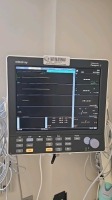 MINDRAY DATASCOPE PASSPORT V PATIENT MONITOR WITH LEADS, WALL MOUNT