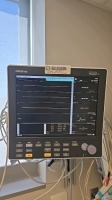 MINDRAY DATASCOPE PASSPORT V PATIENT MONITOR WITH LEADS, WALL MOUNT