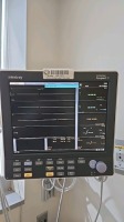 MINDRAY DATASCOPE PASSPORT V PATIENT MONITOR WITH LEADS, WALL MOUNT