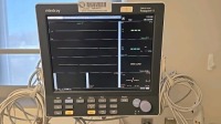 MINDRAY DATASCOPE PASSPORT V PATIENT MONITOR WITH LEADS, WALL MOUNT