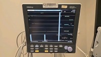 MINDRAY DATASCOPE PASSPORT V PATIENT MONITOR WITH LEADS, WALL MOUNT