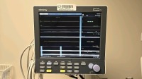MINDRAY DATASCOPE PASSPORT V PATIENT MONITOR WITH LEADS, WALL MOUNT