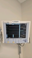 MINDRAY DATASCOPE PASSPORT 2 PATIENT MONITOR WITH LEADS, WALL MOUNT