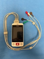 MINDRAY TD60 TELEMETRY TRANSMITTER WITH LOT NO. EY6511B LEAD WIRES