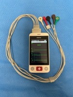 MINDRAY TD60 TELEMETRY TRANSMITTER WITH LOT NO. EY6511B LEAD WIRES