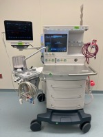 MINDRAY A5 ADVANTAGE ANESTHESIA SYSTEM BUNDLE VER. 03.03.00 WITH BENEVISION N12 PATIENT MONITOR, MPM PLATINUM MPM-2 VER. 3.0 MODULE, ECG, SPO2, NIBP LEADS, PRECISION MEDICAL REF PM3100 CONTINUOUS VACUUM REGULATOR ( DOM 2021-05-08, SN EJ-15003243) (BREATHI