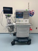 MINDRAY A5 ADVANTAGE ANESTHESIA SYSTEM BUNDLE VER. 03.03.00 WITH BENEVISION N12 PATIENT MONITOR, MPM PLATINUM MPM-2 VER. 3.0 MODULE, ECG, SPO2, NIBP, T2 LEADS, PRECISION MEDICAL REF PM3100 CONTINUOUS VACUUM REGULATOR (DOM 2021-05-08, SN EJ-15003246) (BREA