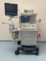 MINDRAY A5 ADVANTAGE ANESTHESIA SYSTEM BUNDLE VER. 03.03.00 WITH MINDRAY PASSPORT 17M PATIENT MONITOR, MPM VER. 2.0 MODULE, ECG, SPO2, NIBP, T2 LEADS, PRECISION MEDICAL REF PM3100 CONTINUOUS VACUUM REGULATOR (SN EJ-8B002660) (BREATHING SYSTEM SN A20180621