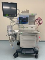 MINDRAY A5 ADVANTAGE ANESTHESIA SYSTEM BUNDLE VER. 03.03.00 WITH MINDRAY PASSPORT 17M PATIENT MONITOR, MPM VER. 2.0 MODULE, ECG, SPO2, NIBP, T2 LEADS, PRECISION MEDICAL REF PM3100 CONTINUOUS VACUUM REGULATOR (SN EJ-8B002653) (BREATHING SYSTEM SN A20180621