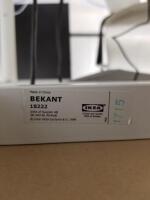 IKEA BEKANT OFFICE DESK WITH CHAIR