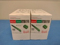 ETHICON ECHELON ENDOPATH, GST60G GREEN RELOADS, EXP. 10/31/2024 & 10/31/2025 (QTY. 2)