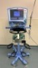 CAREFUSION T BIRD SERIES VELA VENTILATOR ON ROLLING STAND