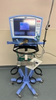 CAREFUSION T BIRD SERIES VELA VENTILATOR ON ROLLING STAND