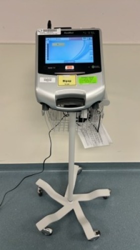 RESMED ASTRAL 150 VENTILATOR ON ROLLING STAND