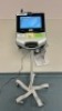 RESMED ASTRAL 150 VENTILATOR ON ROLLING STAND