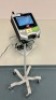 RESMED ASTRAL 150 VENTILATOR ON ROLLING STAND