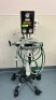 PARKER PORTER NITRONIX REF NOX-5000HD NITROUS OXIDE/OXYGEN MIXING SYSTEM ON REF 5300SCAVD ROLLING STAND