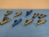BIN OF BRASS SLEEVED 50 PSI O2 REGULATORS - 2