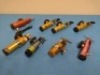 BIN OF BRASS SLEEVED 50 PSI O2 REGULATORS - 2