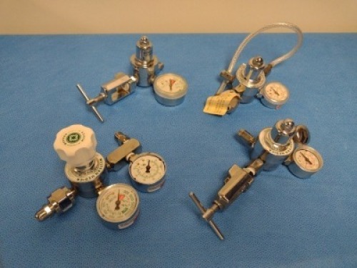 BIN OF COMPRESSOR GAS REGULATORS