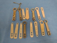 BIN OF GAS WRENCHES