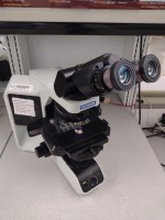 OLYMPUS BX43 MICROSCOPE WITH UIS2, UIS2 EYEPIECE