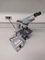 AMERICAN OPTICAL MICROSCOPE WITH 1051 OPTICAL TRANSFORMER