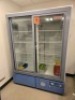 THERMO SCIENTIFIC MOBILE DOBULE SLIDING GLASS DOOR LABORATORY REFRIGERATOR
