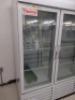 THERMO ELECTRON CORP. M/N JRG70-1814 TRIPLE GLASS DOOR LAB REFRIGERATOR - 3