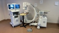 GENERAL ELECTRIC OEC 9900 ELITE MOBILE C-ARM SYSTEM WITH FOOTSWITCH, LASER AIMING DEVICE, WORKSTATION (SN ES-2473) 8/2012
