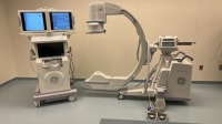 GENERAL ELECTRIC OEC 9900 ELITE MOBILE C-ARM SYSTEM WITH FOOTSWITCH, LASER AIMING DEVICE, WORKSTATION (SN ES-2531) 9/2012
