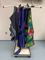 LEAD VEST RACK WITH VESTS