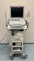 MINDRAY M7 DIAGNOSTIC ULTRASOUND SYSTEM WITH C5-2S, 410-4S TRANSDUCERS, SONY UP-D897 DIGITAL GRAPHIC PRINTER ON MINDRAY UMT-300 MOBILE TROLLEY (SN PA-51002775) 8/2015