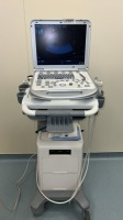 MINDRAY M7 ULTRASOUND SYSTEM L12-4S, C5-2S TRANSDUCERS ON UMT-300 MOBILE TROLLEY (SN PA-57003030) 5/2011