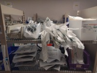 CONTENTS OF RACK TO INCLUDE (RACK NOT INCLUDED): CATHETERS, KCI GRANUFOAM DRESSING. BALLARD SUCTION SYSTEMS, FRAZIER SUCTION, BP CUFFS