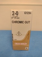 ETHICON CHROMIC GUT 2-0, G123H SUTURE, EXP. 11/30/2026 (QTY. 1)