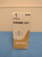 ETHICON CHROMIC GUT 1, 813H SUTURE, EXP. 4/30/2026 (QTY. 1)