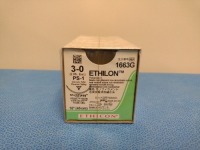 ETHICON ETHILON 3-0, 1663G BLACK MONOFILAMENT NON-ABSORBABLE SUTURE, EXP. 3/31/2028 (QTY. 1)