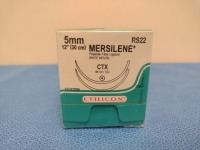 ETHICON MERSILENE 5MM, RS22 POLYESTER FIBER LIGATURE, EXP. 3/31/2026 (QTY. 1)