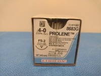 ETHICON VICRYL 4-0, B683G BLUE, MONOFILAMENT, NON-ABSORBABLE SUTURE, EXP. 10/31/2026 (QTY. 1)