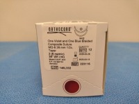 DEPUY SYNTHES ORTHOCORD, 223115 ONE VIOLET AND ONE BLUE BRAIDED COMPOSITE SUTURE, EXP. 2/28/2026 (QTY. 1)