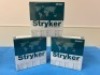 STRYKER TRIATHLON TRITANIUM, 5536-B-400 TIBIAL COMPONENT, EXP. 2/13/2028 (QTY. 3) - 5