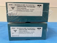 STRYKER TRIATHLON TRITANIUM, 5536-B-600 TIBIAL COMPONENT, EXP. 1/23/2027 (QTY. 2)