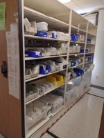ASSORTED DISPOSABLES: SYRINGES, GAUZE, NEEDLE ELECTRODES, SPECIMEN CONTAINERS, SKIN MARKERS, SPECIMEN CONTAINERS